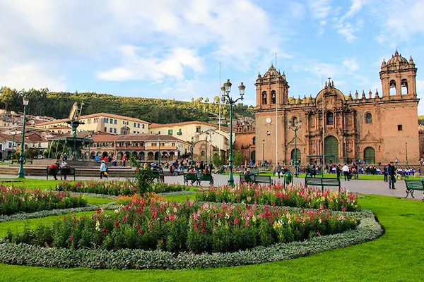 The Incas called their capital, Cusco, the Belly button of the world