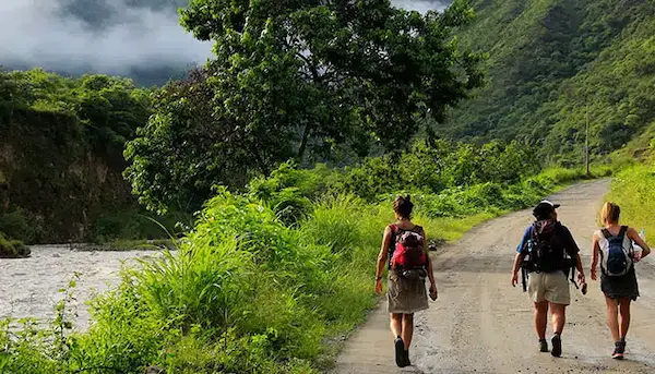 The route and duration of the Trek
