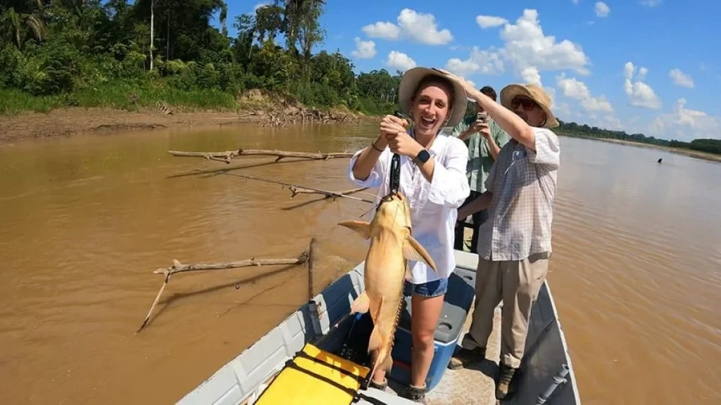 The best time for fishing in the Amazon River