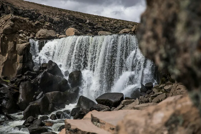 Waterfalls in Peru