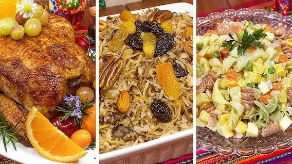 Typical Christmas foods in Peru