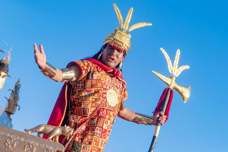opening ceremony at Qorikancha