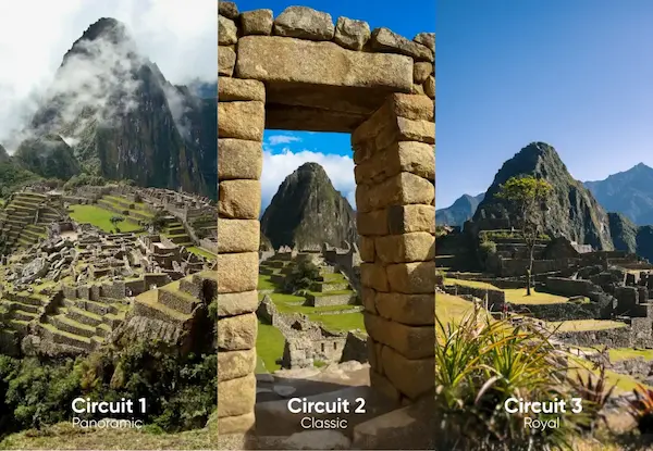 Machu Picchu circuits 2026 tickets