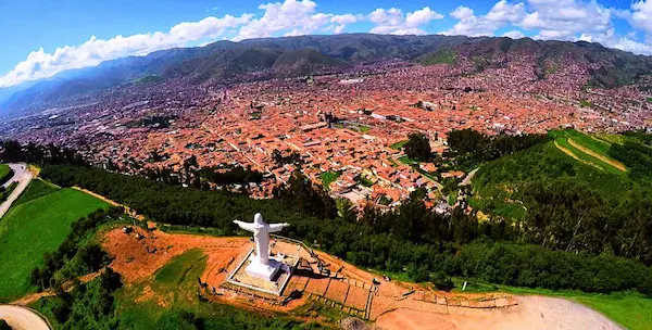 Cristo Blanco viewpoint