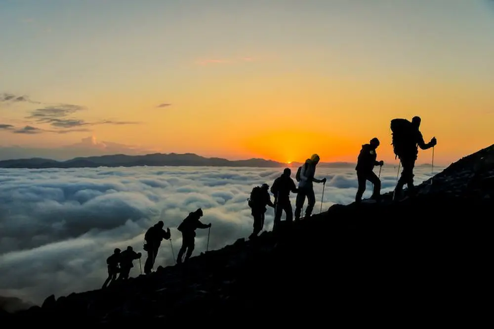 What is hiking and trekking