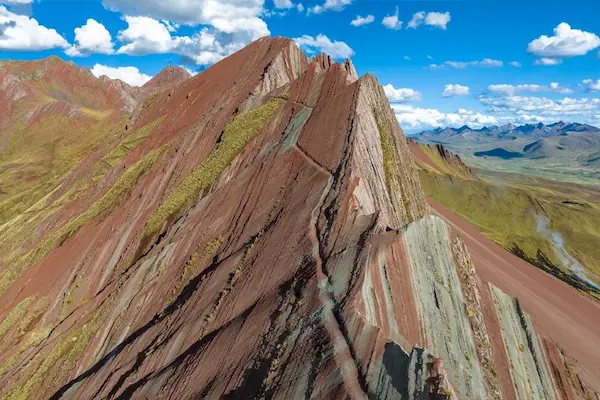 Pallay Punchu mountain hike experience in the Peruvian Andes