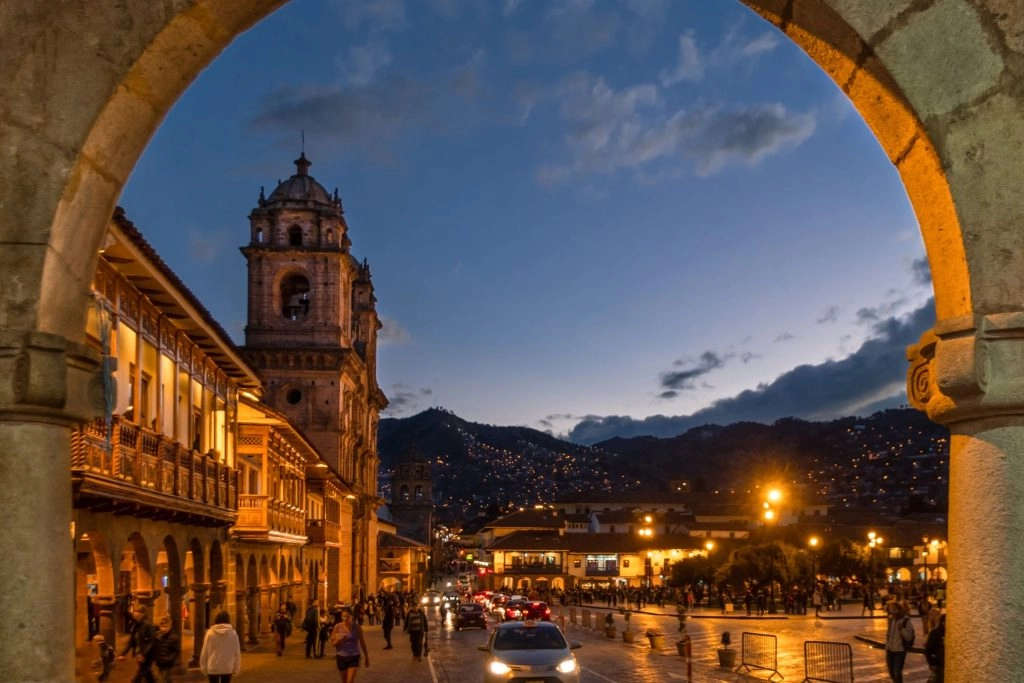 night in cusco