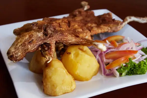 Roasted cuy