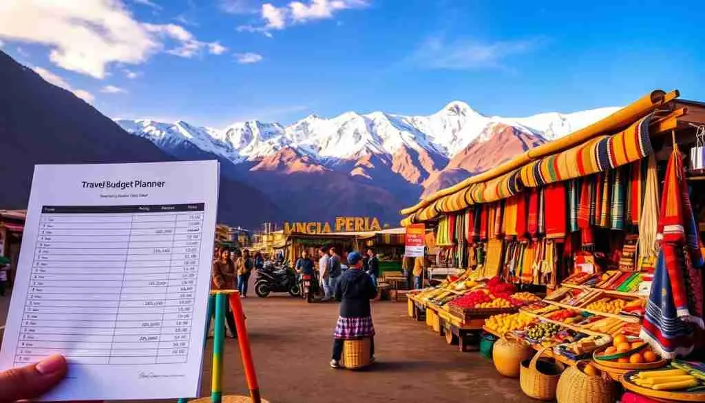 Typical daily budget in Peru