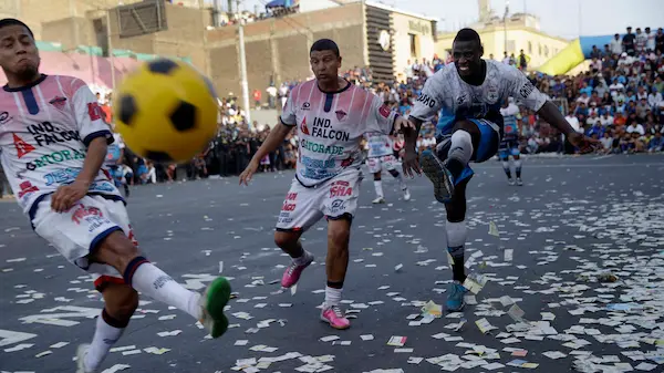 Popular sports in Peru futlbol